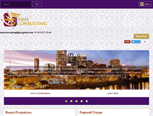 Tablet Screenshot of aimsconsulting.travel